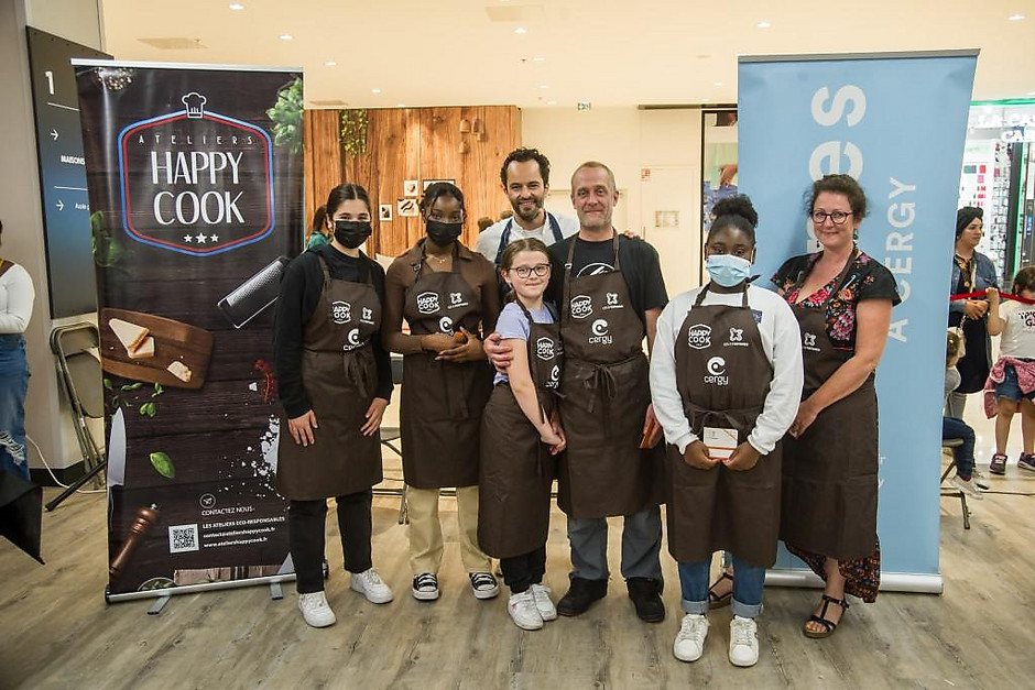 Finale de la 4ème édition d'Happy Cook, le 25 juin 2022 au Centre commercial les 3 fontaines - voir en plus grand : (fenêtre modale)