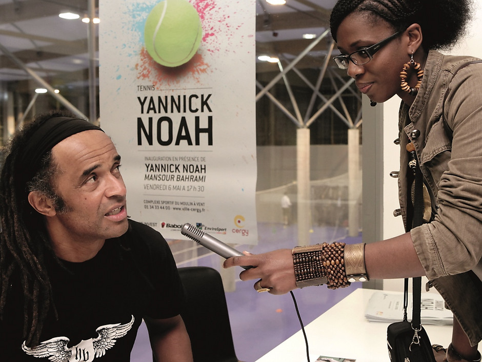Inauguration du complexe de tennis Yannick Noah en 2011 - voir en plus grand : (fenêtre modale)