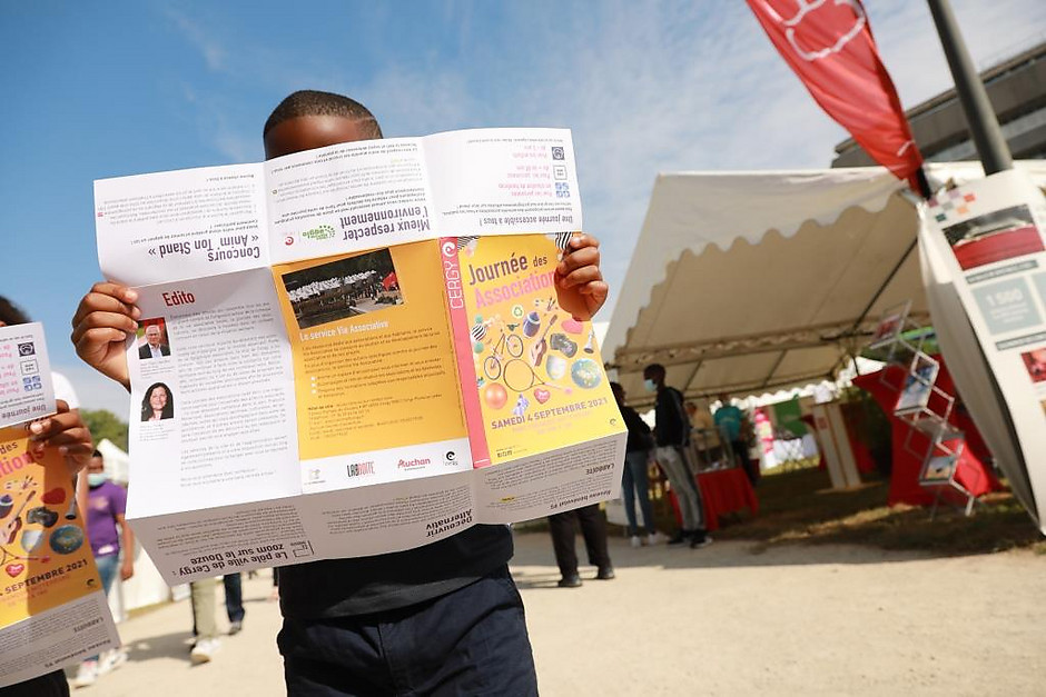 Journée des associations dans le parc François Mitterrand (Grand Centre), 4 septembre - voir en plus grand : (fenêtre modale)