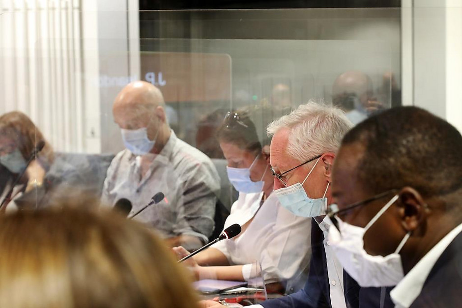 Conseil municipal du mardi 22 septembre 2020 avec le nouveau protocole sanitaire - voir en plus grand : (fenêtre modale)
