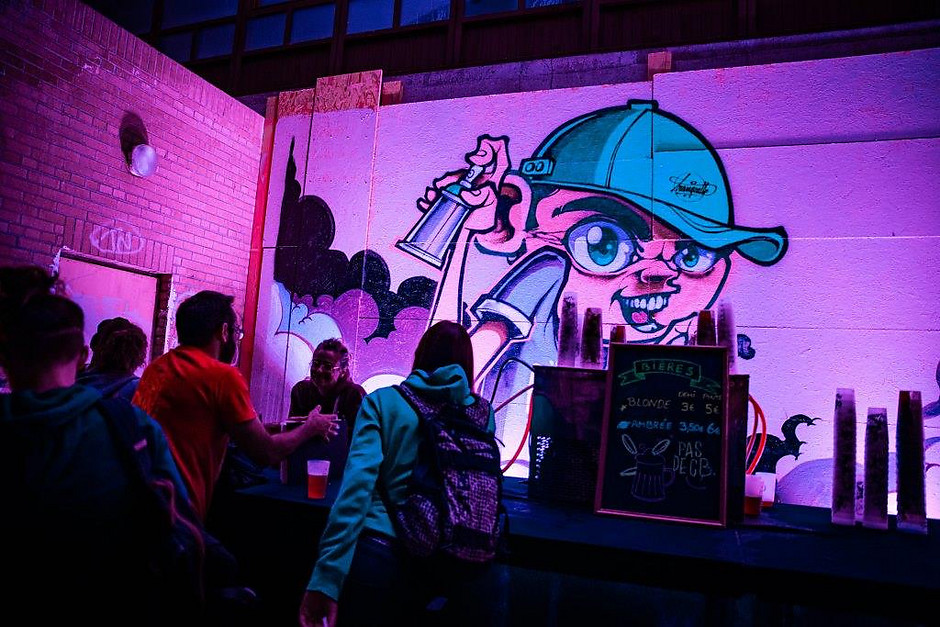 Cergy Soit ! Rendez-vous #5, Rêve Party dans la cour de l'ancienne école de la Lanterne, 25 septembre
 - voir en plus grand : (fenêtre modale)