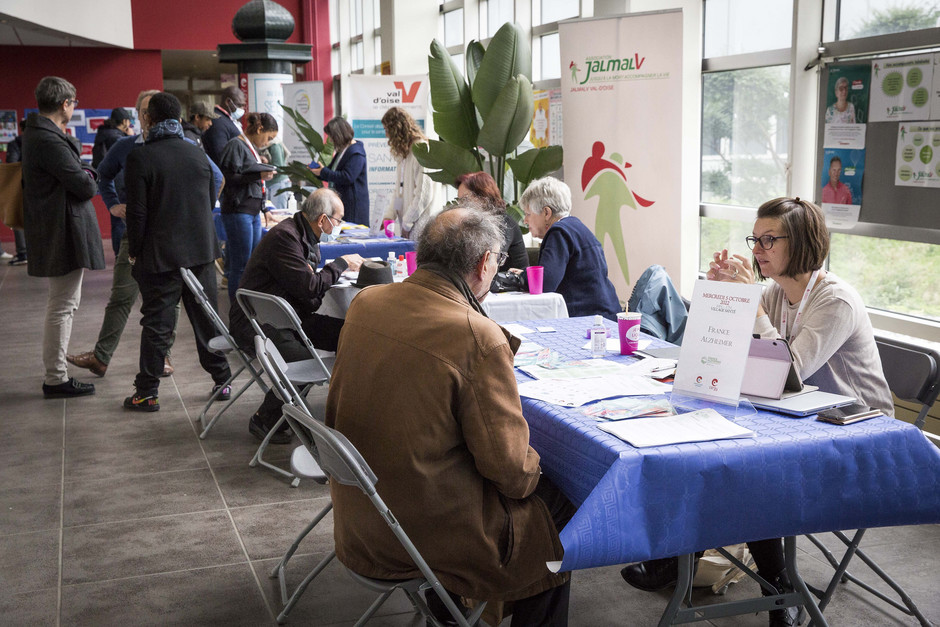 Village santé avec les acteurs santé du territoire à l'hôtel de ville, 5 octobre - voir en plus grand : (fenêtre modale)