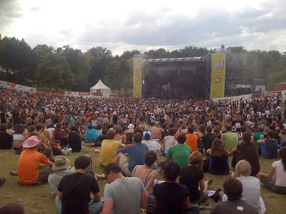 1ère édition du Furia Sound Festival à la base de loisirs en 1996 - voir en plus grand : (fenêtre modale)