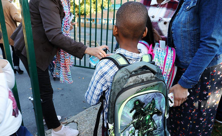 Rentrée scolaire aux Genottes, septembre 2020 - voir en plus grand : (fenêtre modale)