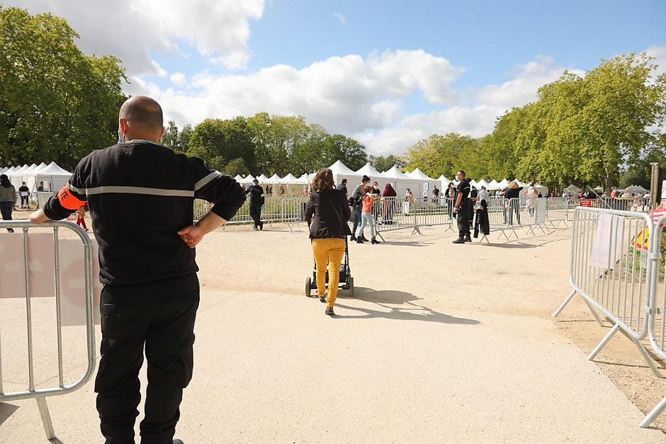 Journée des association au parc François Mitterrand, septembre - voir en plus grand : (fenêtre modale)