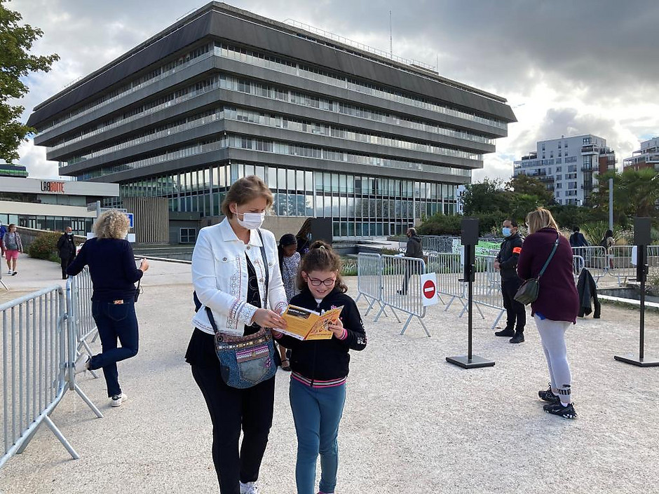 Journée des association au parc François Mitterrand, septembre - voir en plus grand : (fenêtre modale)