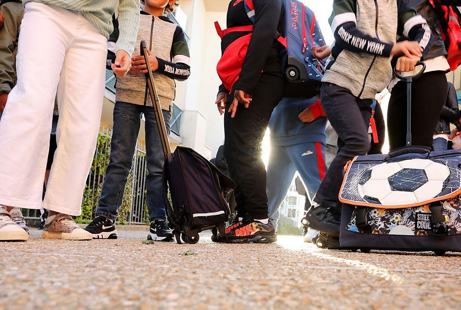 Rentrée scolaire aux Genottes, septembre 2020 - voir en plus grand : (fenêtre modale)