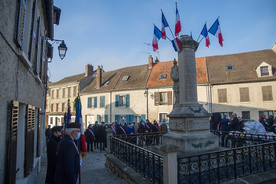 Commémoration de l'Armistice 14-18 le 11 novembre 2021, au Village - voir en plus grand : (fenêtre modale)