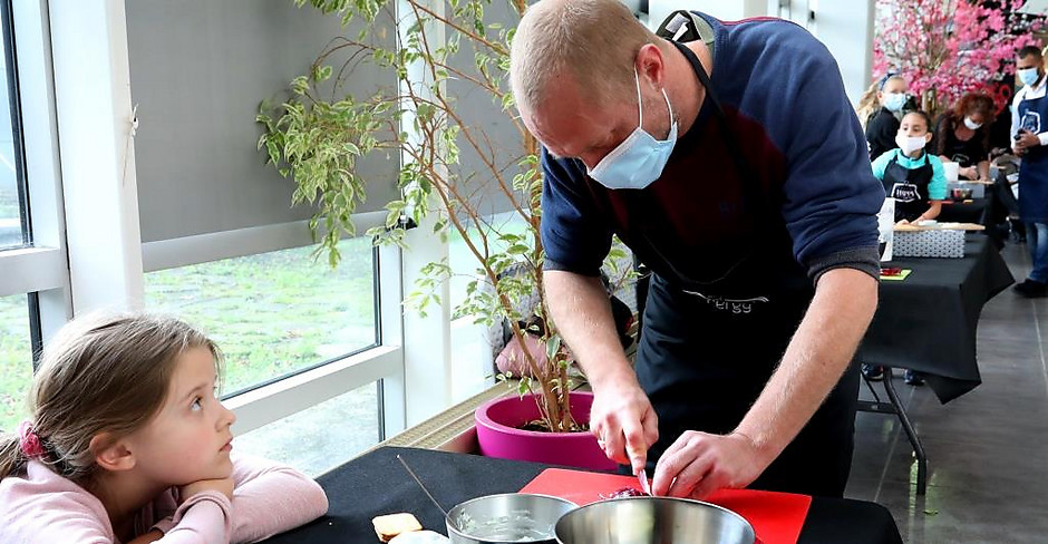 1er atelier Happy Cook, saison 3, avec le Chef Yoni Saada - voir en plus grand : (fenêtre modale)