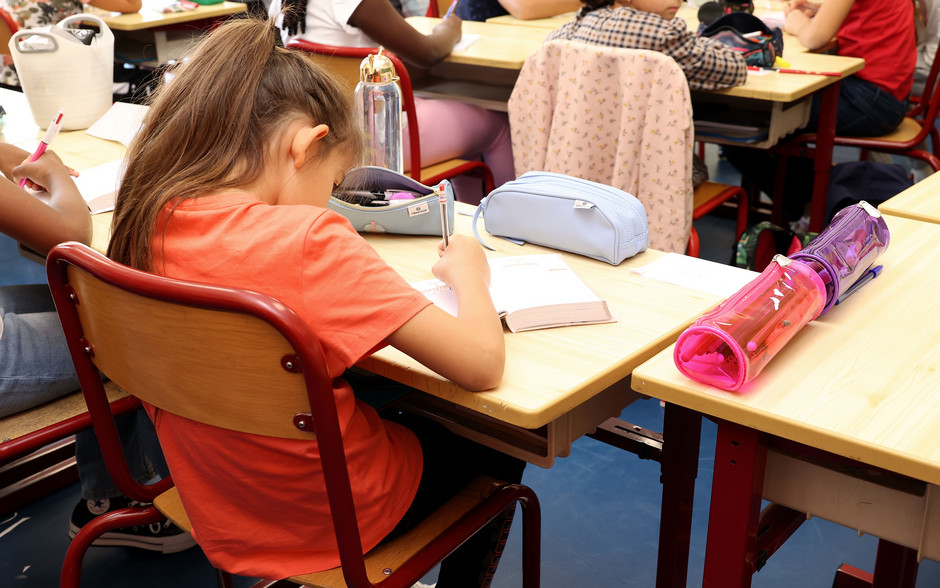 Rentrée scolaire école Bontemps, 1er septembre - voir en plus grand : (fenêtre modale)