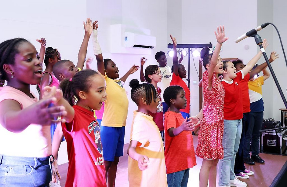 La Fabrique à Chansons à l'école des Genotes, 23 juin - voir en plus grand : (fenêtre modale)