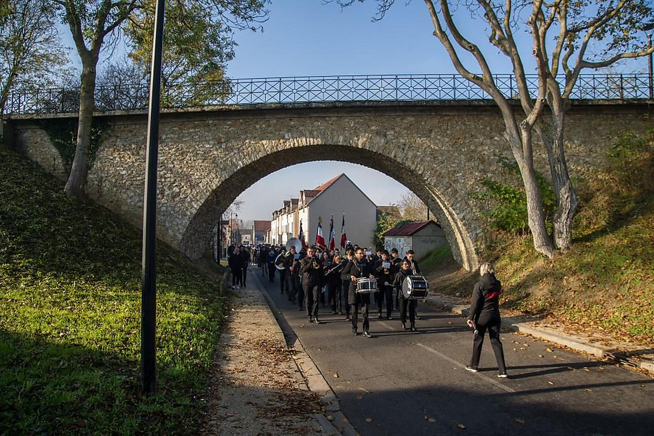 Commémoration de l'Armistice 14-18 le 11 novembre 2021, au Village - voir en plus grand : (fenêtre modale)