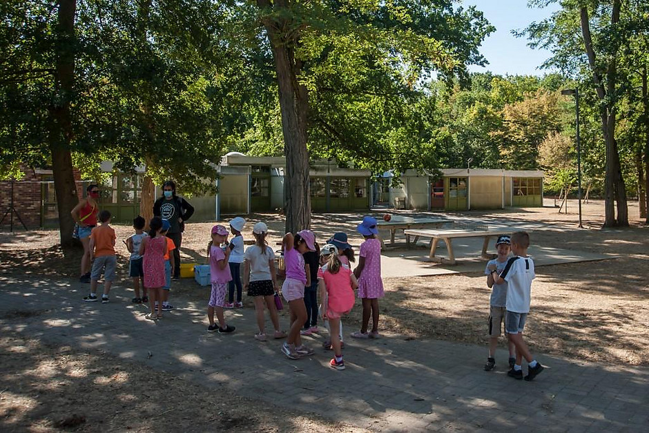 Activités d'été à l'accueil de loisirs du Bois de Cergy - voir en plus grand : (fenêtre modale)