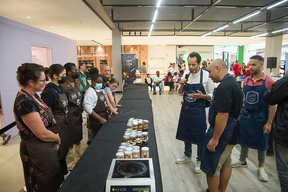 Finale de la 4ème édition d'Happy Cook, le 25 juin 2022 au Centre commercial les 3 fontaines - voir en plus grand : (fenêtre modale)