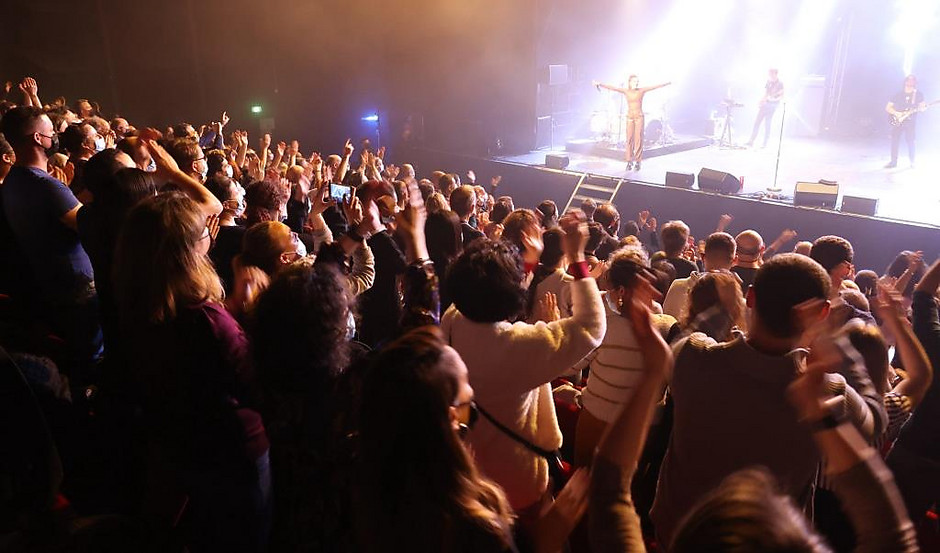 Concert de Kimberose avec Mary May en première partie dans la grande salle du Douze, 16 février - voir en plus grand : (fenêtre modale)