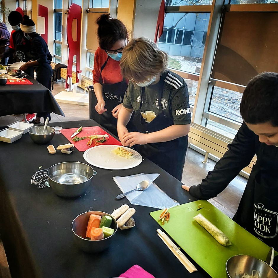 Happy Cook, Atelier 1, mercredi 17 novembre 2021 avec le Chef Abdel ALAOUI. - voir en plus grand : (fenêtre modale)