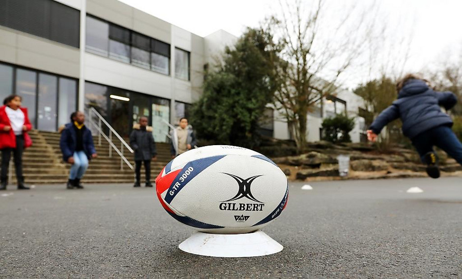 Semaine olympique et paralympique, rugby au groupe scolaire des Essarts, du 1er au 5 février 2021 - voir en plus grand : (fenêtre modale)