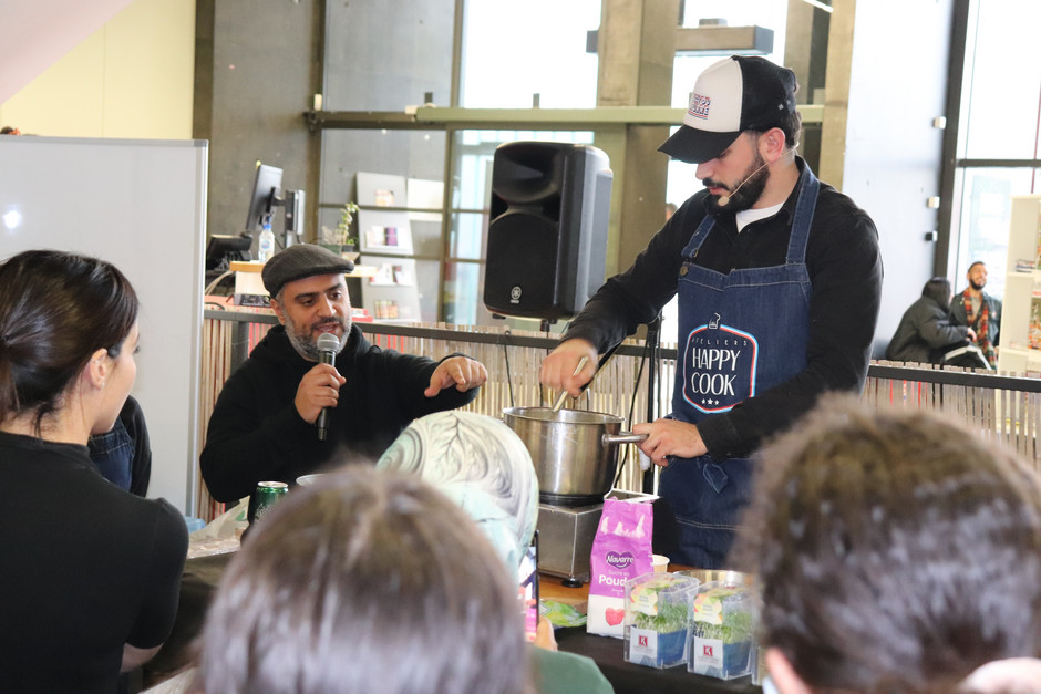 Atelier Happy Cook avec le chef Merouan, 30 novembre - voir en plus grand : (fenêtre modale)
