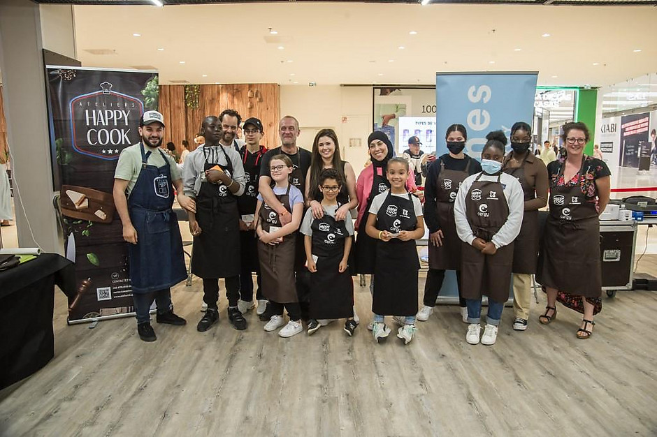Finale de la 4ème édition d'Happy Cook, le 25 juin 2022 au Centre commercial les 3 fontaines - voir en plus grand : (fenêtre modale)
