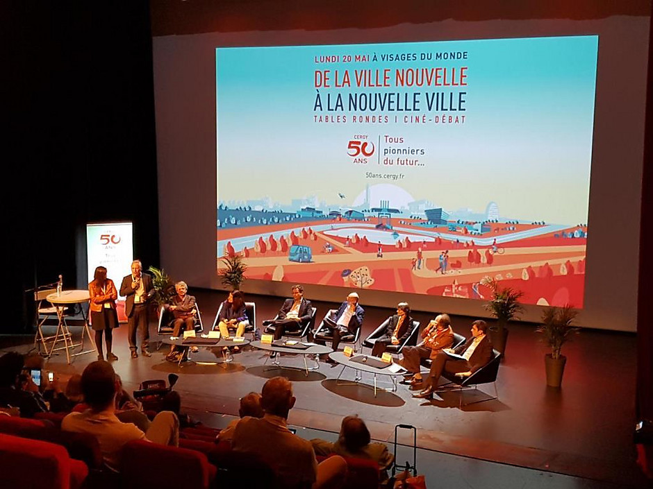 Ouverture des tables rondes "De la ville nouvelle à la nouvelle ville", lundi 20 mai 2019, Visages du monde - voir en plus grand : (fenêtre modale)