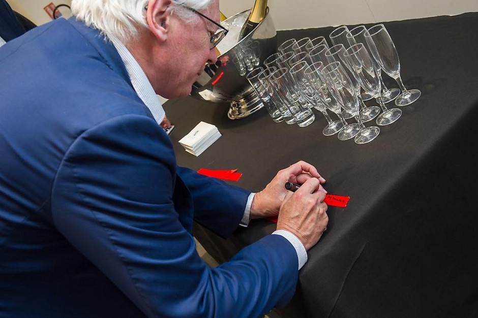 Inauguration des Fontaines de l'Emploi, le 22 mars dernier - voir en plus grand : (fenêtre modale)