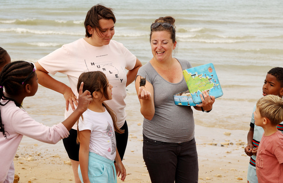 Séjour Été à Lion-sur-mer, 19 juillet - voir en plus grand : (fenêtre modale)
