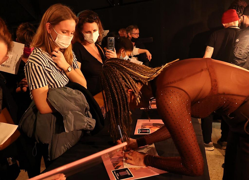 Concert de Kimberose avec Mary May en première partie dans la grande salle du Douze, 16 février - voir en plus grand : (fenêtre modale)