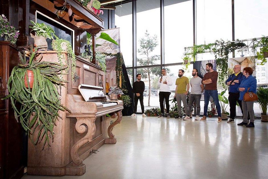 Inauguration de l'exposition Symphonie Végétale - voir en plus grand : (fenêtre modale)