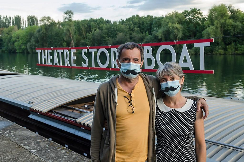 "L'Expérience Inédite : comédie musicale improvisée" sur la péniche Story Boat à Port Cergy le 16 août 2020 - voir en plus grand : (fenêtre modale)