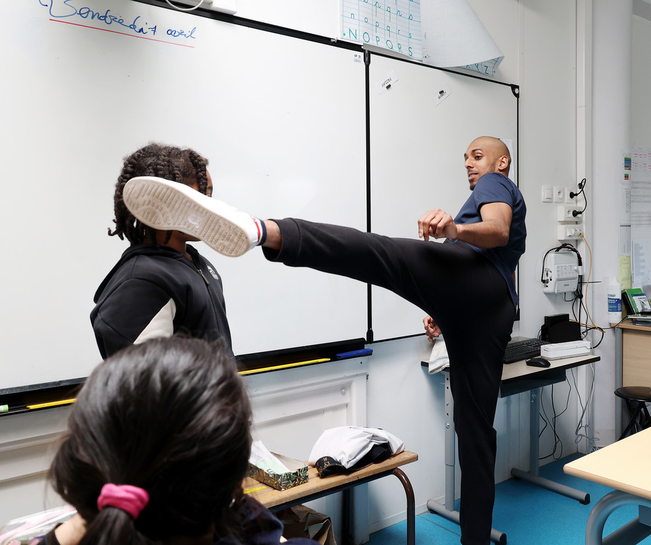 Semaine olympique et paralympique dans les écoles - voir en plus grand : (fenêtre modale)