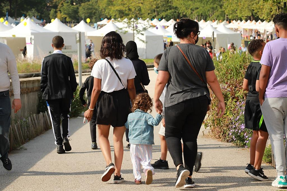 Journée des associations dans le parc François Mitterrand (Grand Centre), 4 septembre - voir en plus grand : (fenêtre modale)