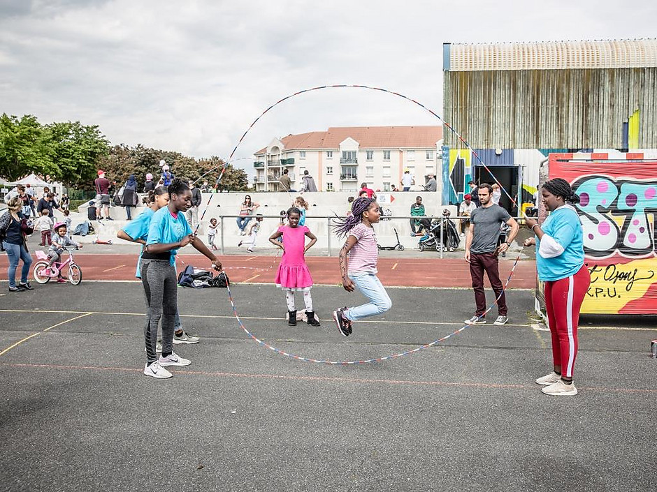 Journée street au complexe sports urbains de l'Axe Majeur. - voir en plus grand : (fenêtre modale)