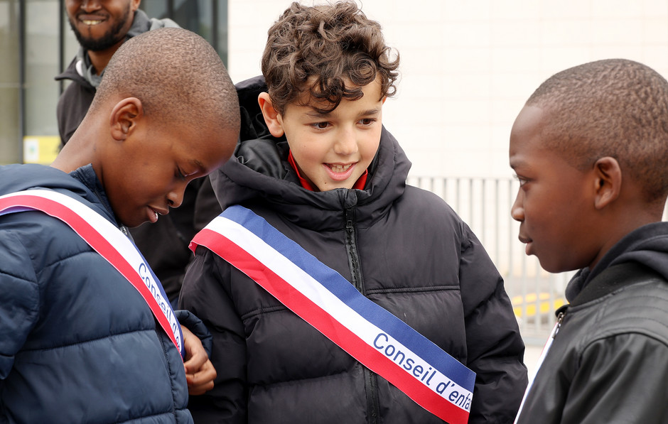 Inauguration du parvis Maryse-Condé, le 10 mai - voir en plus grand : (fenêtre modale)