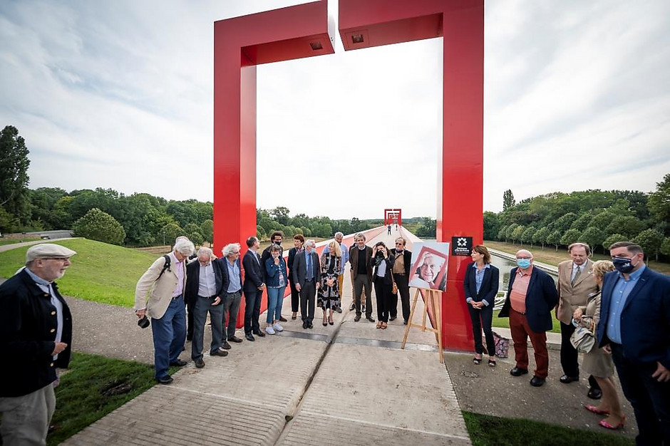 Journées européennes du patrimoine, pose de la plaque Patrimoine d'intérêt régional, 18 septembre - voir en plus grand : (fenêtre modale)