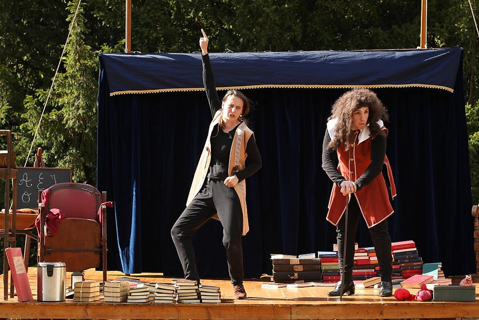 Théâtre en Stock "À l'école de Molière", le 11 juillet - voir en plus grand : (fenêtre modale)