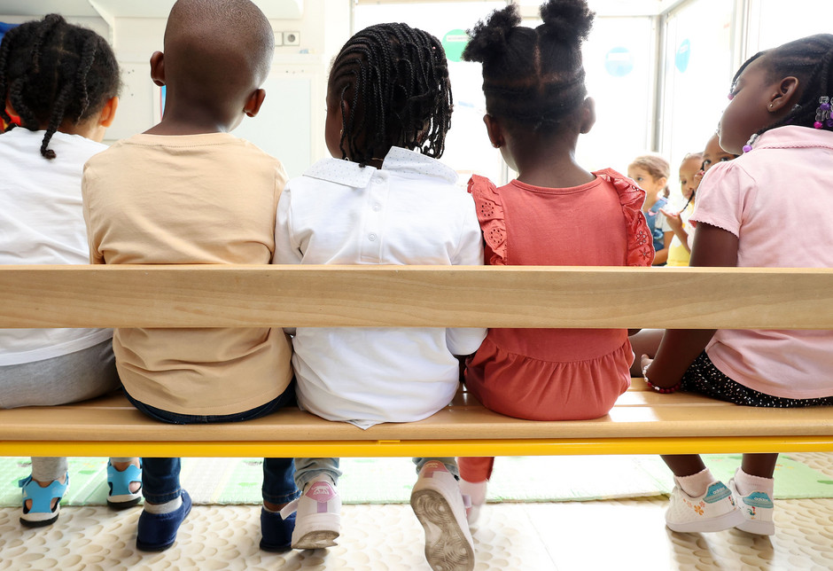 Rentrée scolaire école Gros Caillou, 1er septembre - voir en plus grand : (fenêtre modale)