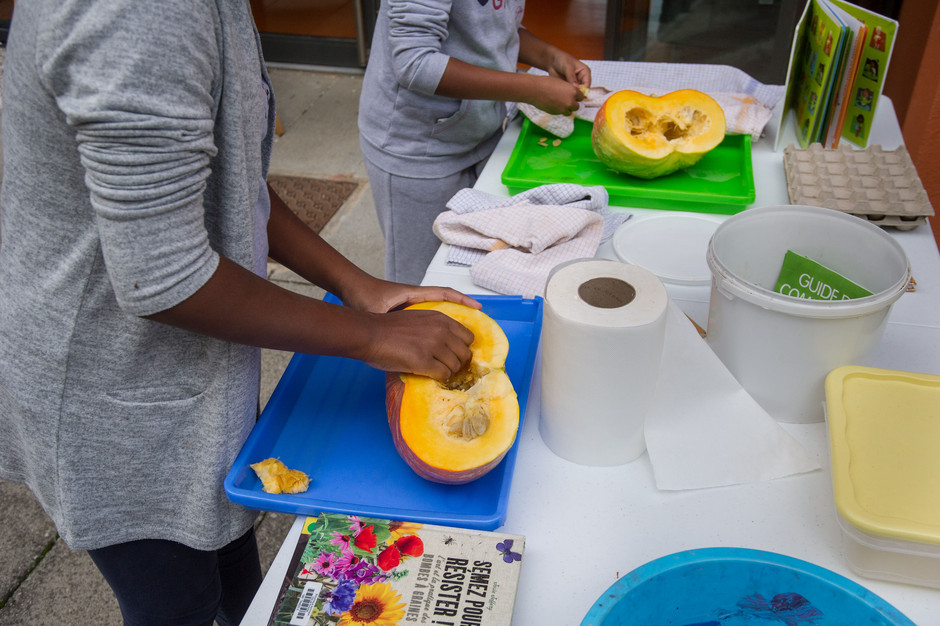Semaine européenne du développement durable, atelier grainothèque à Visages du Monde, 28 septembre - voir en plus grand : (fenêtre modale)