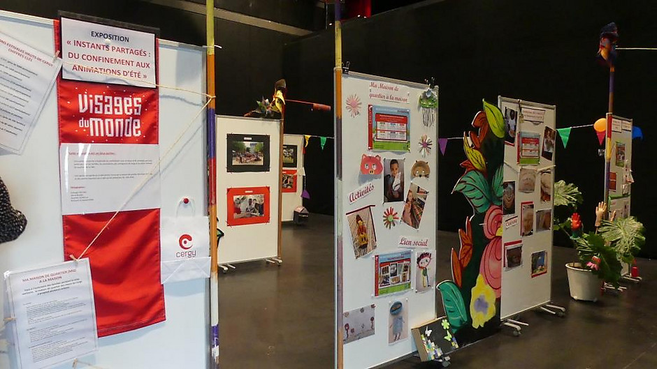 Exposition «Instants partagés : du confinement aux animations d'été», le 23 septembre 2020 à Visages du Monde - voir en plus grand : (fenêtre modale)