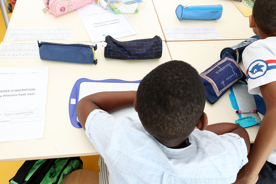 Rentrée scolaire école du Petit Vent, 1er septembre - voir en plus grand : (fenêtre modale)