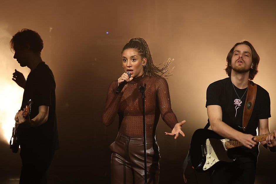 Concert de Kimberose avec Mary May en première partie dans la grande salle du Douze, 16 février - voir en plus grand : (fenêtre modale)