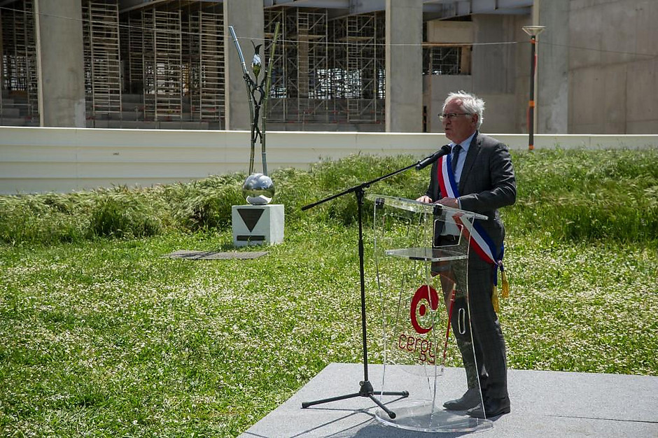 Commémoration de l'abolition de l'esclavage, le 10 mai à Cergy - voir en plus grand : (fenêtre modale)