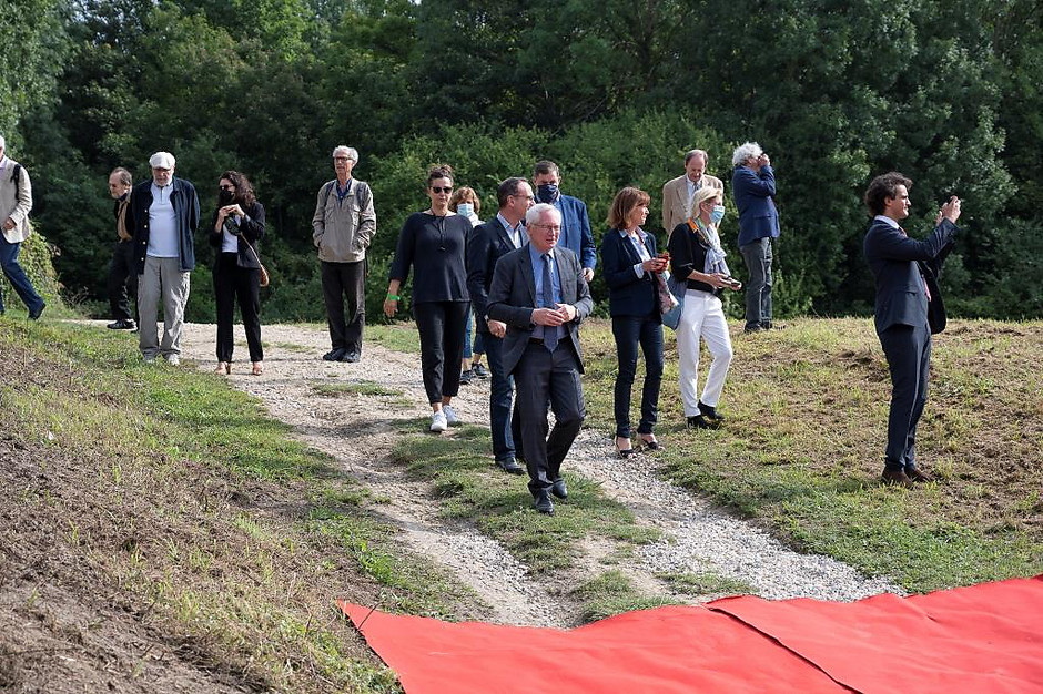 Journées européennes du patrimoine, pose de la plaque Patrimoine d'intérêt régional, 18 septembre - voir en plus grand : (fenêtre modale)