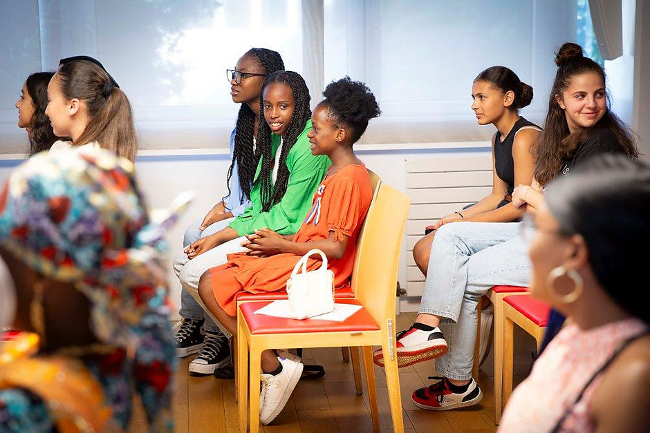 Cérémonie de clôture du conseil des jeunes, 6 juillet - voir en plus grand : (fenêtre modale)