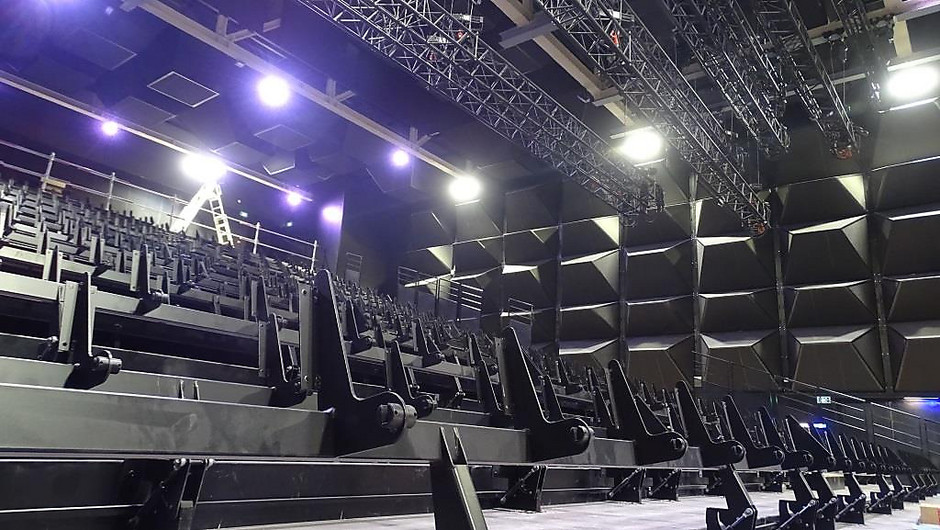 Avancement des travaux dans la salle de concert du Douze, le 12 janvier 2021 - voir en plus grand : (fenêtre modale)