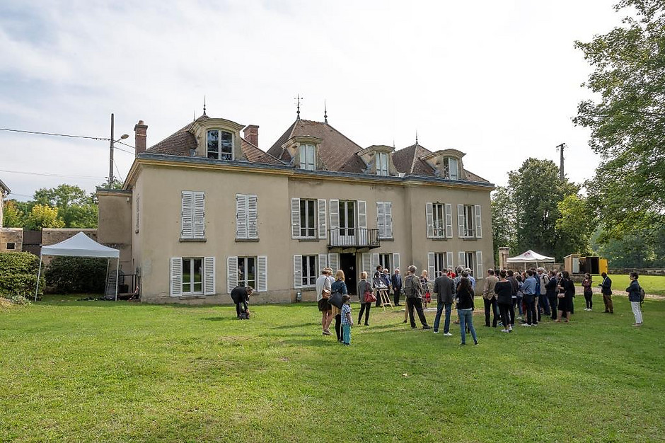 Journées européennes du patrimoine, pose de la plaque Patrimoine d'intérêt régional, 18 septembre - voir en plus grand : (fenêtre modale)