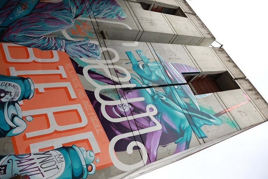 Cergy Soit ! Rendez-vous #5, Live painting Caps Attack, 25 et 26 septembre - voir en plus grand : (fenêtre modale)
