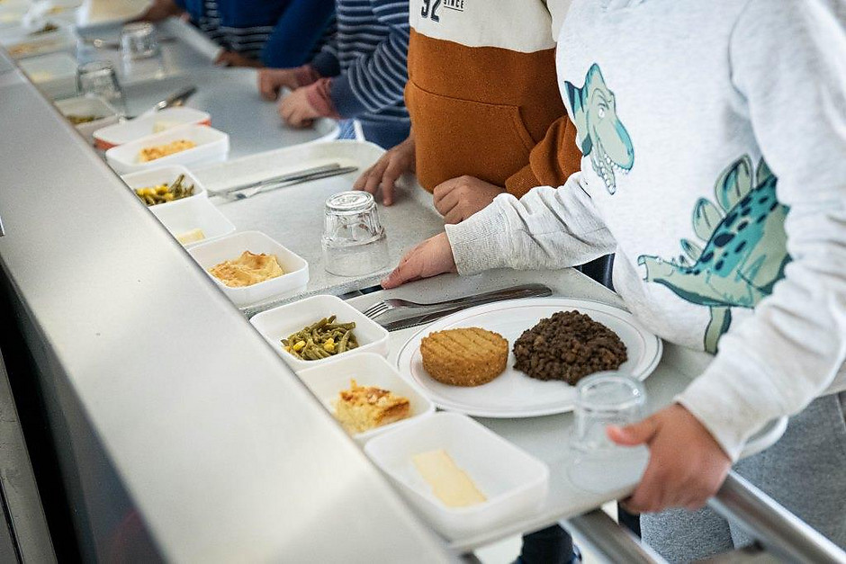 Le premier repas « local » du Projet alimentaire territorial (PAT), le 2 mars au centre de loisirs du point du jour  - voir en plus grand : (fenêtre modale)