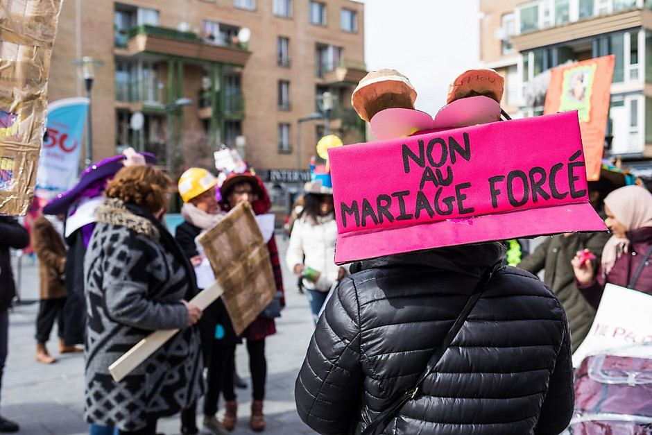Marche pour l'égalité des droits des femmes - voir en plus grand : (fenêtre modale)