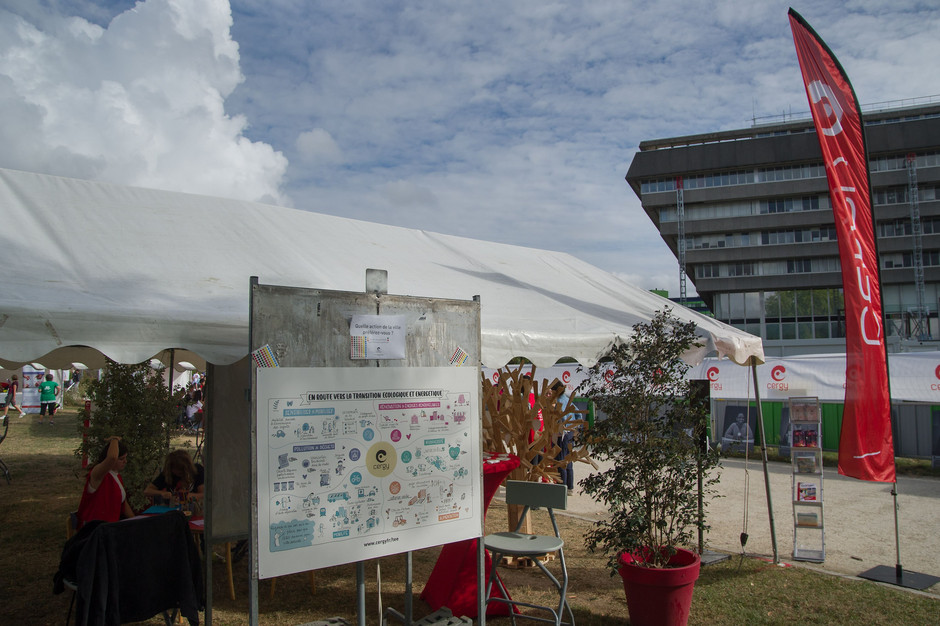 Journée des associations dans le parc François Mitterrand (Grand Centre), 3 septembre - voir en plus grand : (fenêtre modale)