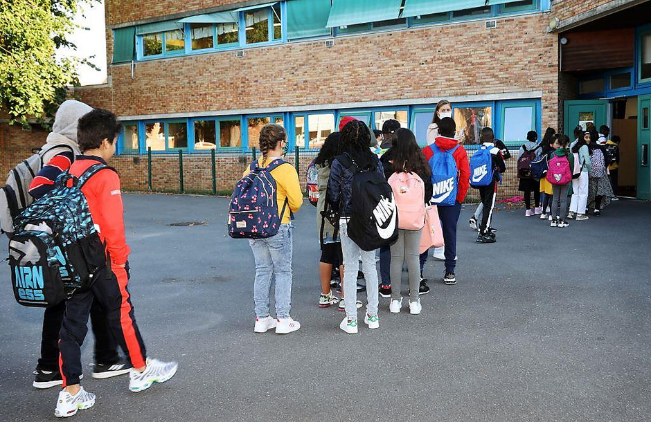 Rentrée scolaire aux Genottes, septembre 2020 - voir en plus grand : (fenêtre modale)